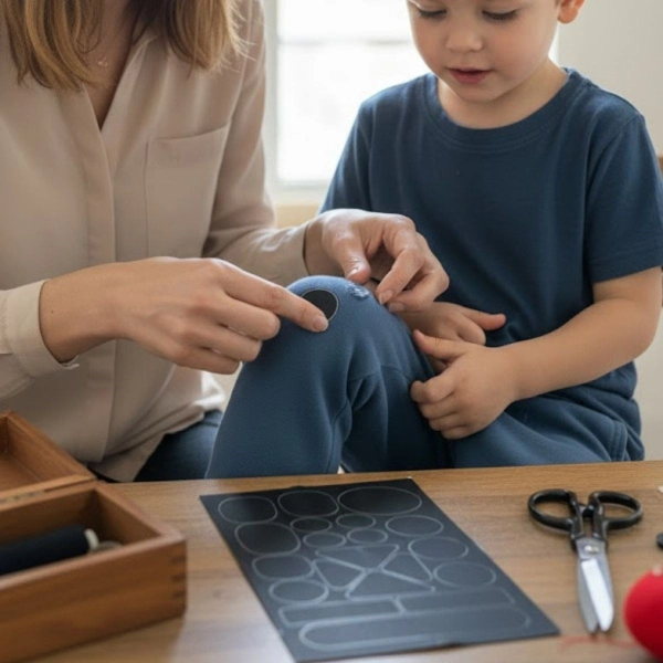 Siyah Yapışkanlı Yama Tamir Bantları ( Lisinya )