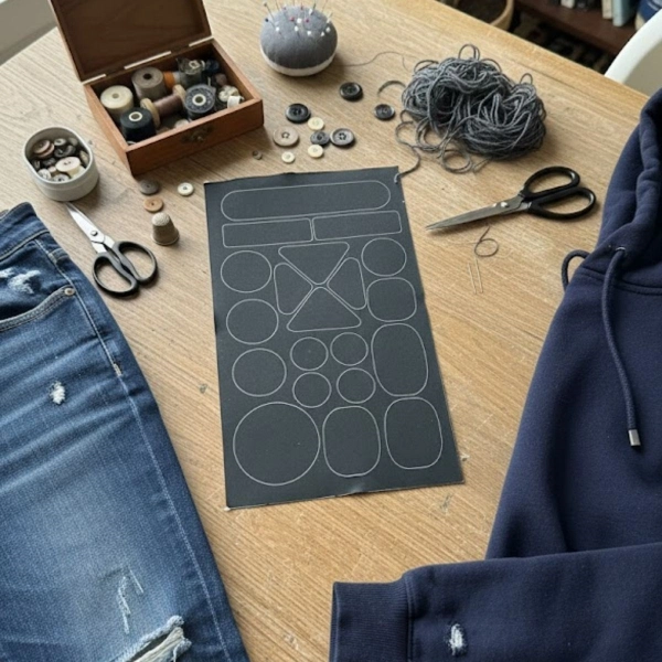 Siyah Yapışkanlı Yama Tamir Bantları ( Lisinya )