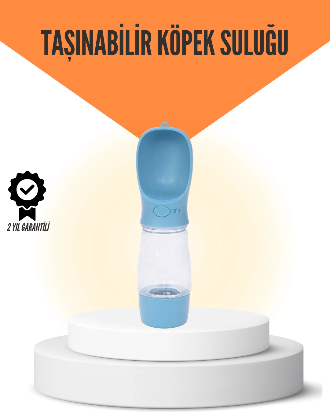 Sızdırmaz Kilit Sistemli Mama Ve Su Taşıma Şişesi Gezi İçin Uygun ( Lisinya )