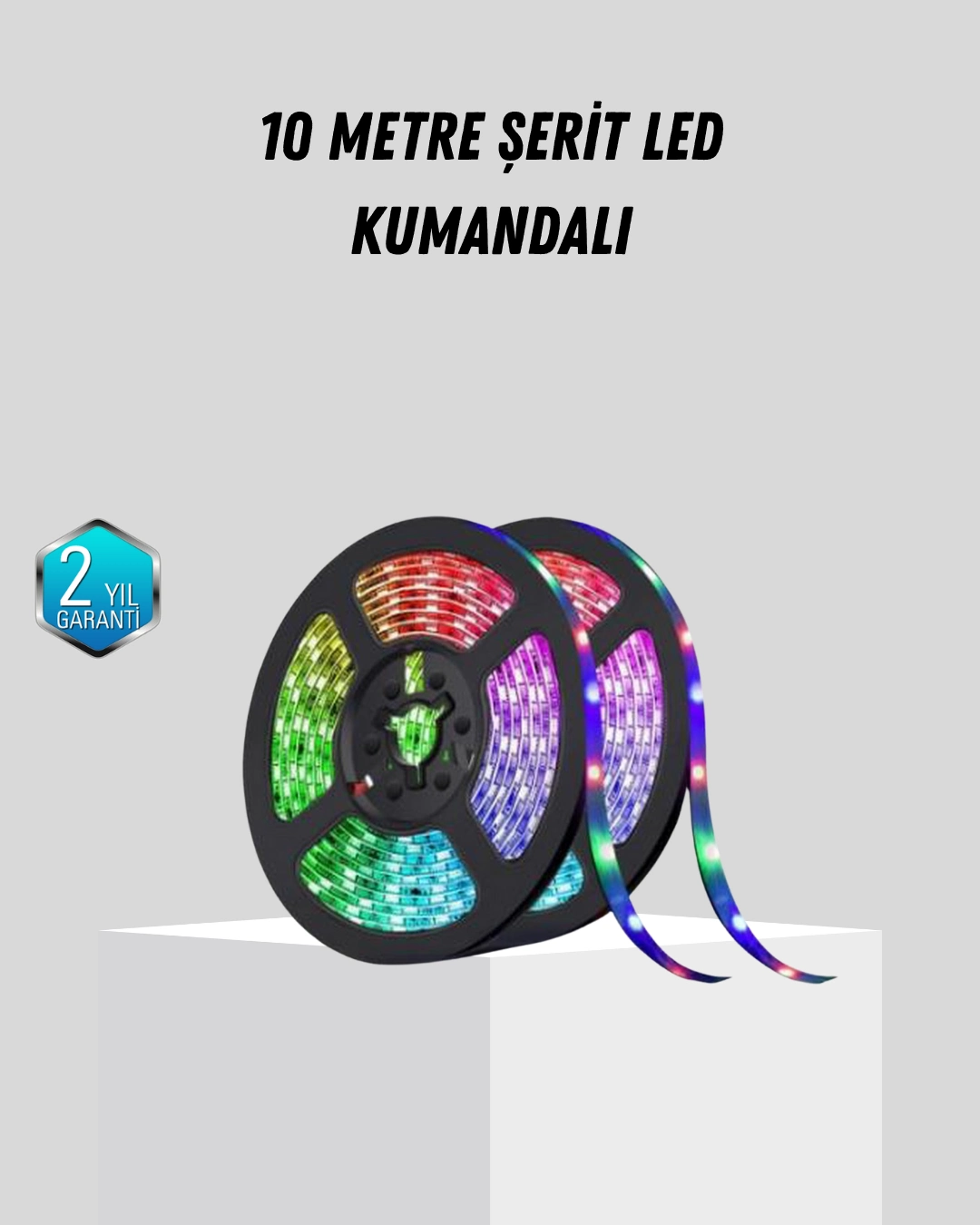 Smart Şerit Led Işık – Uzaktan Kumandalı, Usb Girişli, Müzik Modlu ( Lisinya )