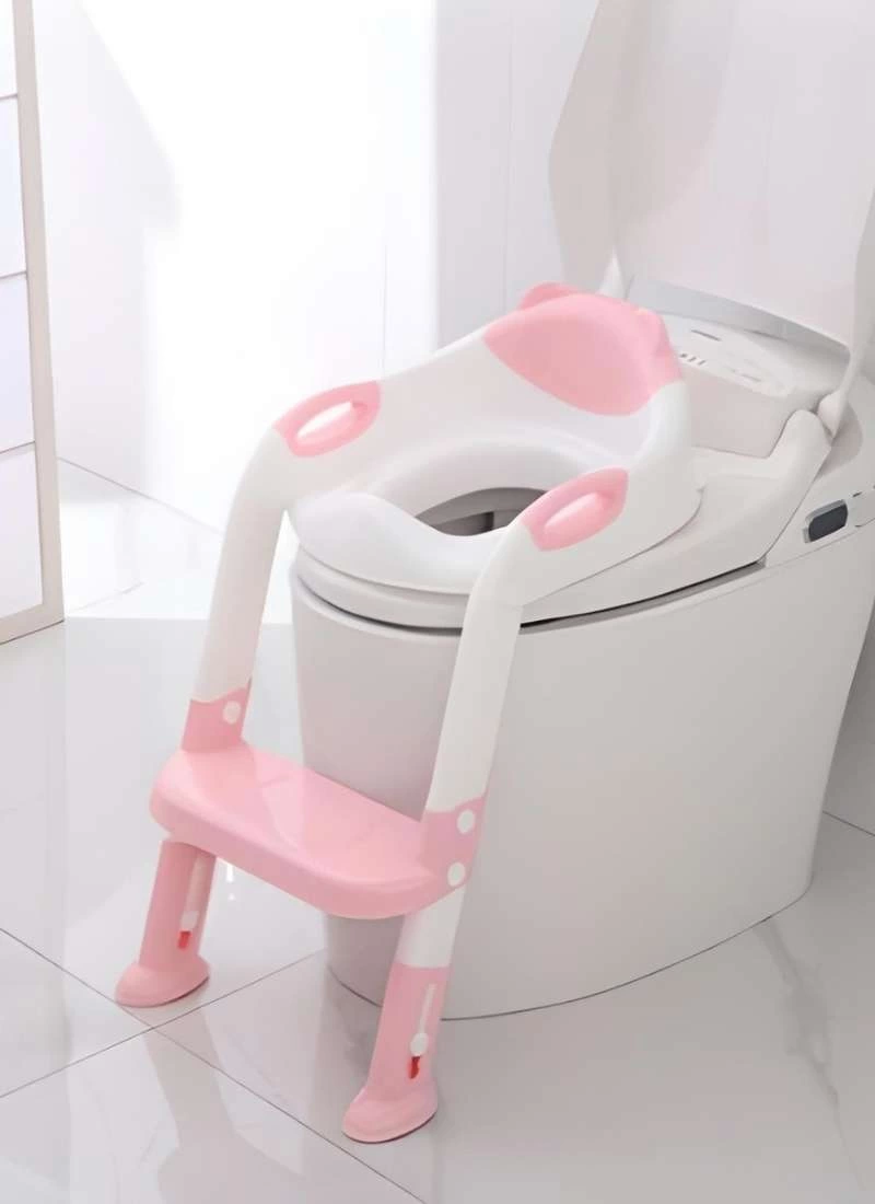 Softy Merdivenli Tuvalet Adaptörü - Çocuğunuz İçin Güvenli Ve Konforlu Tuvalet Eğitimi Pembe ( Lisinya ) Softy Merdivenli Tuvalet Adaptörü - Çocuğunuz İçin Güvenli Ve Konforlu Tuvalet Eğitimi Pembe ( Lisinya )