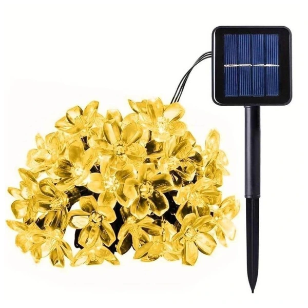 Solar 5m 50 Led Papatya Gün Işığı 8 Fonksiyonlu ( Lisinya ) Solar 5m 50 Led Papatya Gün Işığı 8 Fonksiyonlu ( Lisinya )