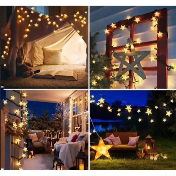 Solar 8 Fonksiyonlu 7 Metre 30 Yıldız Led ( Lisinya ) Solar 8 Fonksiyonlu 7 Metre 30 Yıldız Led ( Lisinya )