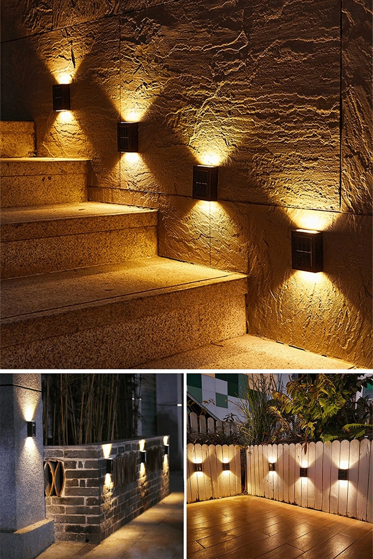 Solar Aplik Çift Taraflı Lamba ( Lisinya ) Solar Aplik Çift Taraflı Lamba ( Lisinya )