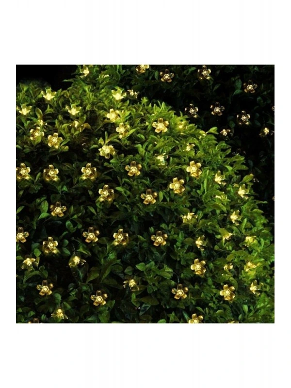 Solar Çiçekli Dekoratif 30 Led Bahçe Lambası ( Lisinya ) Solar Çiçekli Dekoratif 30 Led Bahçe Lambası ( Lisinya )