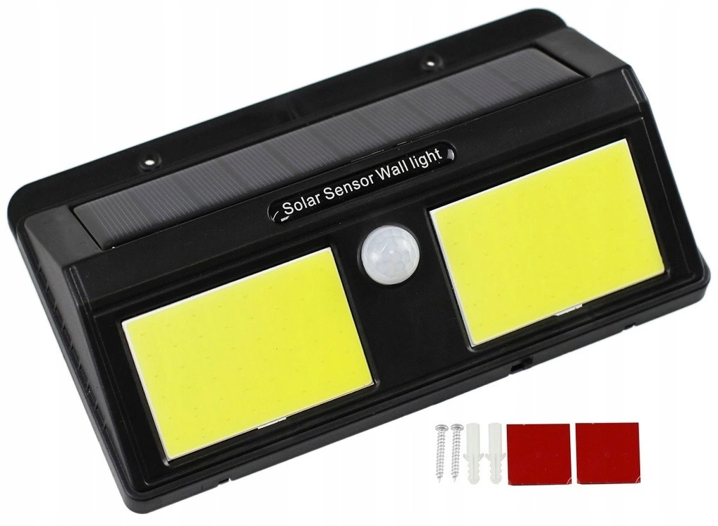 Solar Güneş Enerjili Sensörlü 96 Cob Led Aplik Duvar Tipi Led Lamba ( Lisinya ) Solar Güneş Enerjili Sensörlü 96 Cob Led Aplik Duvar Tipi Led Lamba ( Lisinya )