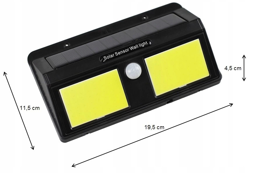 Solar Güneş Enerjili Sensörlü 96 Cob Led Aplik Duvar Tipi Led Lamba ( Lisinya ) Solar Güneş Enerjili Sensörlü 96 Cob Led Aplik Duvar Tipi Led Lamba ( Lisinya )