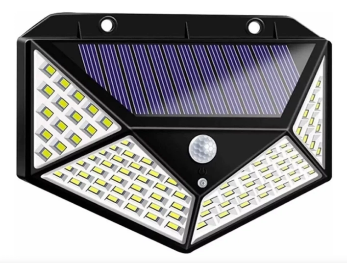 Solar Hareket Sensörlü Duvar Lambası 100 Led ( Lisinya ) Solar Hareket Sensörlü Duvar Lambası 100 Led ( Lisinya )