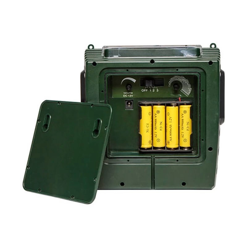 Solar Panelli Sensörlü 7 Sesli Yaban Domuzu Ayı Kovucu ( Lisinya )