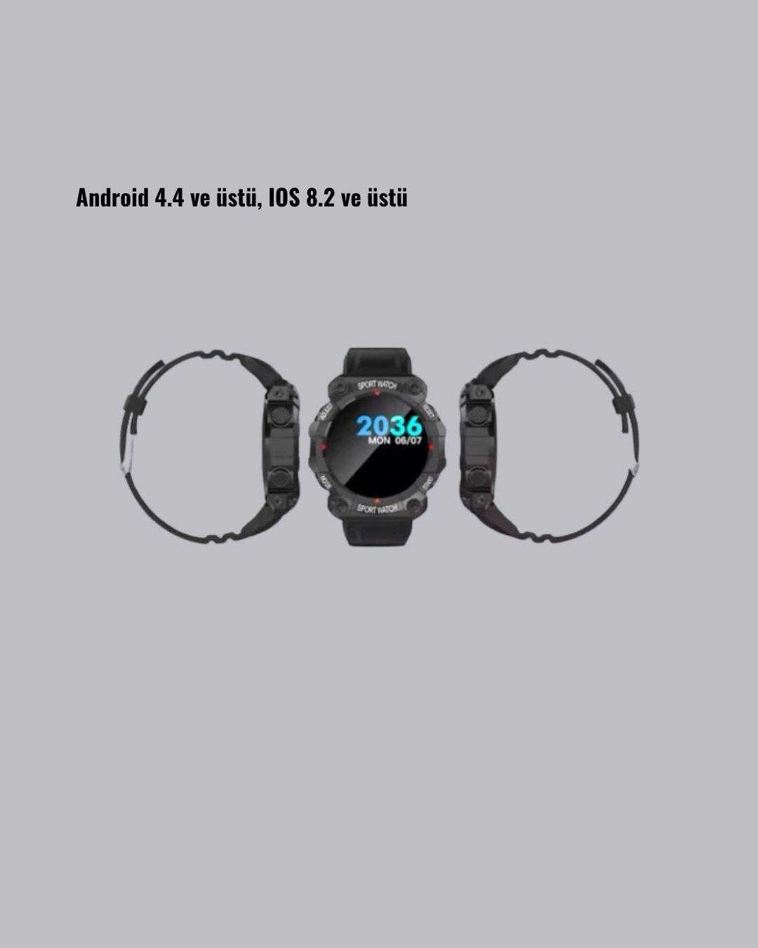 Sporcu Akıllı Saat – Kalp Atışı, Adım, Kalori Ve Tansiyon Takipli ( Lisinya )