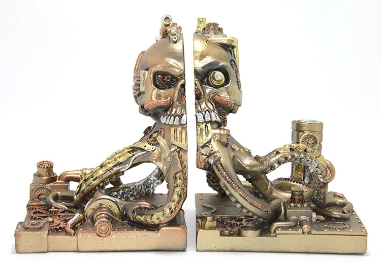 Steampunk Polyester Ahtapot Kitap Stoperi ( Lisinya ) Steampunk Polyester Ahtapot Kitap Stoperi ( Lisinya )