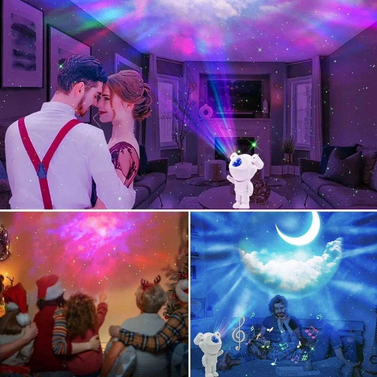 Stickerlı ,kumandalı Astronot Model Gece Lambası ( Lisinya ) Stickerlı ,kumandalı Astronot Model Gece Lambası ( Lisinya )