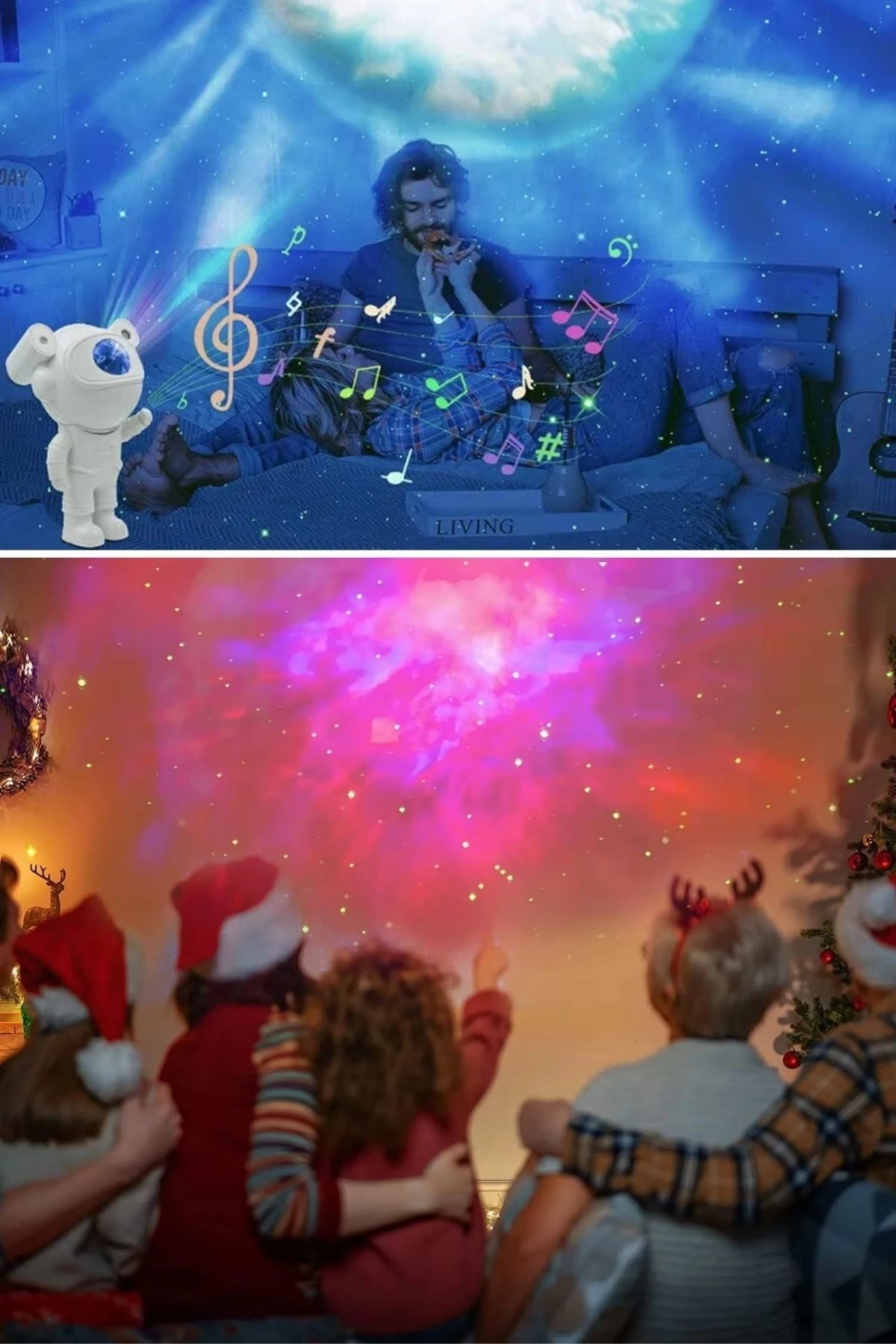 Stickerlı ,kumandalı Astronot Model Gece Lambası ( Lisinya ) Stickerlı ,kumandalı Astronot Model Gece Lambası ( Lisinya )