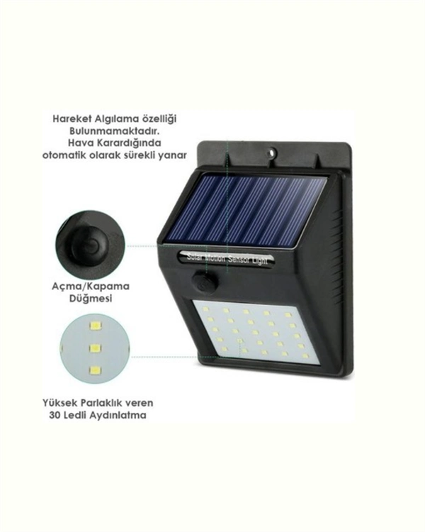 Su Geçirmez 20 Led Solar Aydınlatma | Dış Mekan İçin Pır Hareket Sensörü İle Akıllı Işık ( Lisinya ) Su Geçirmez 20 Led Solar Aydınlatma | Dış Mekan İçin Pır Hareket Sensörü İle Akıllı Işık ( Lisinya )