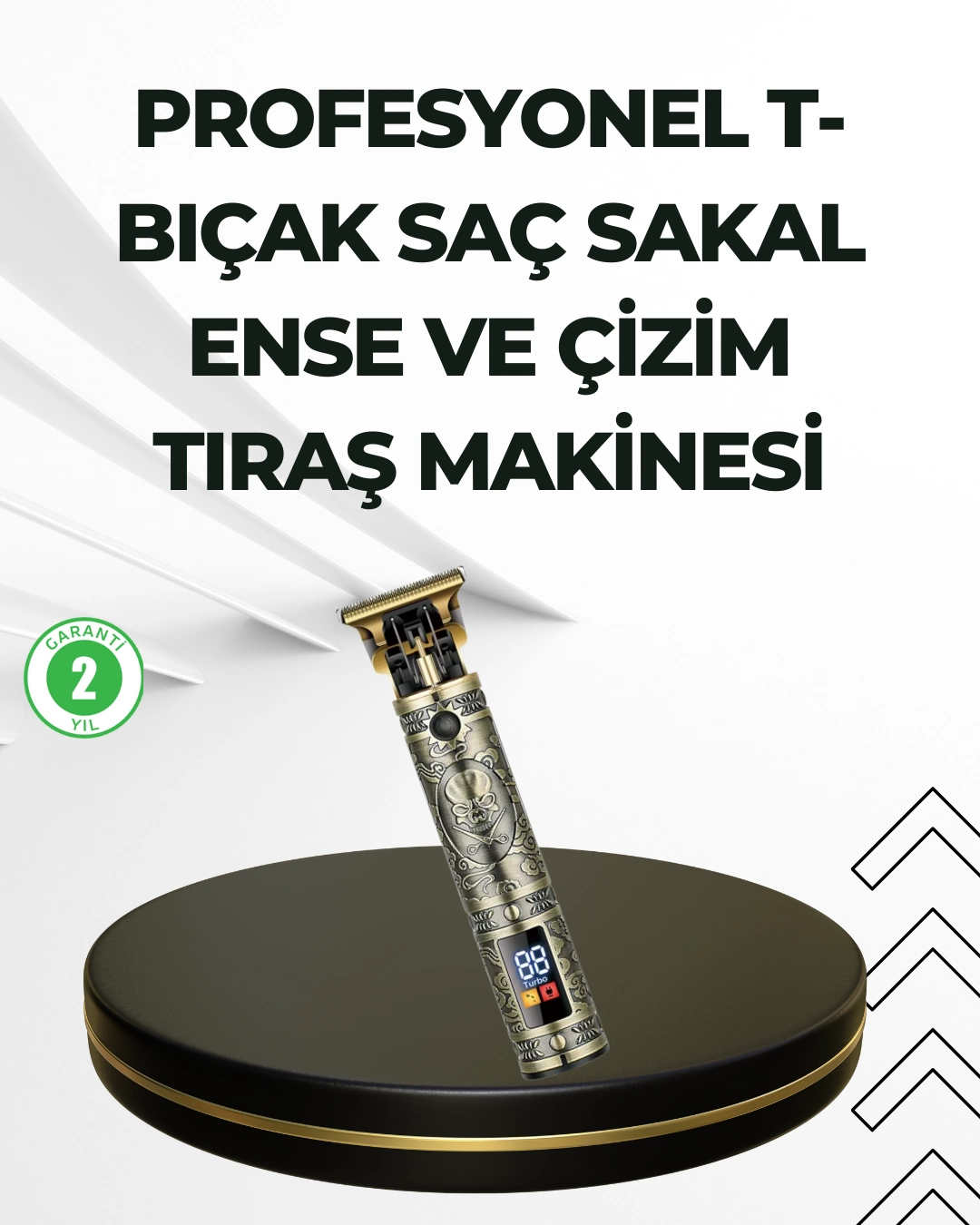 Su Geçirmez Daling Saç Ve Sakal Tıraş Makinesi ( Lisinya )