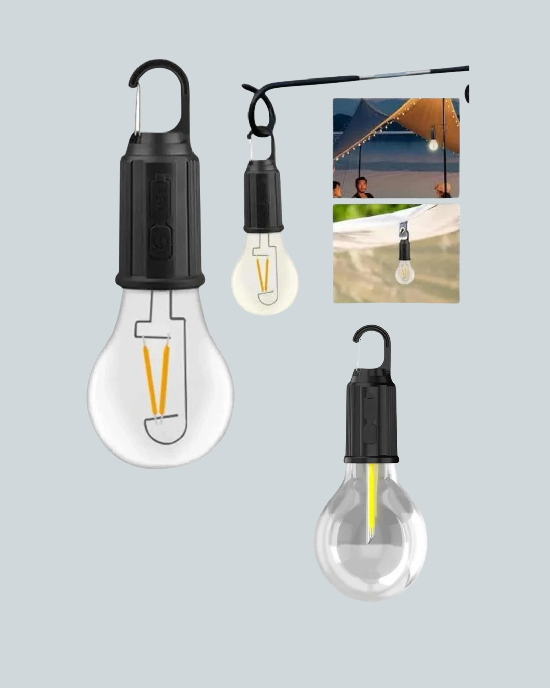 Su Geçirmez Dış Mekan Led Çadır Işığı ( Lisinya )