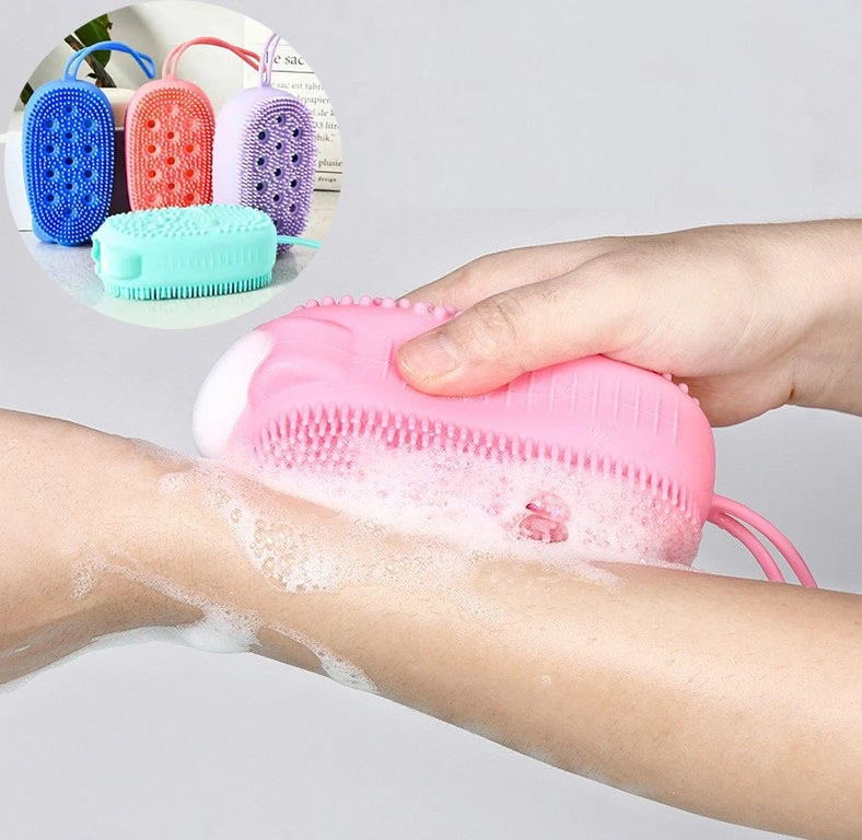 Süngerli Silikon Banyo Kesesi ( Lisinya ) Süngerli Silikon Banyo Kesesi ( Lisinya )