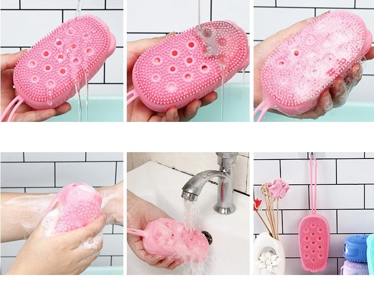 Süngerli Silikon Banyo Kesesi ( Lisinya ) Süngerli Silikon Banyo Kesesi ( Lisinya )