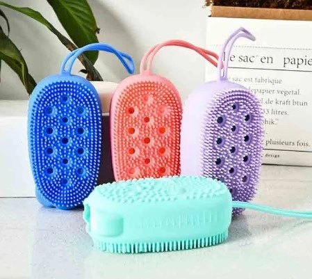 Süngerli Silikon Banyo Kesesi ( Lisinya ) Süngerli Silikon Banyo Kesesi ( Lisinya )