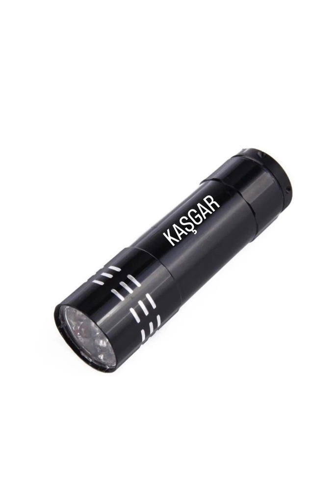 Süper Parlak 9 Ledli Metal Mini El Feneri ( Lisinya )