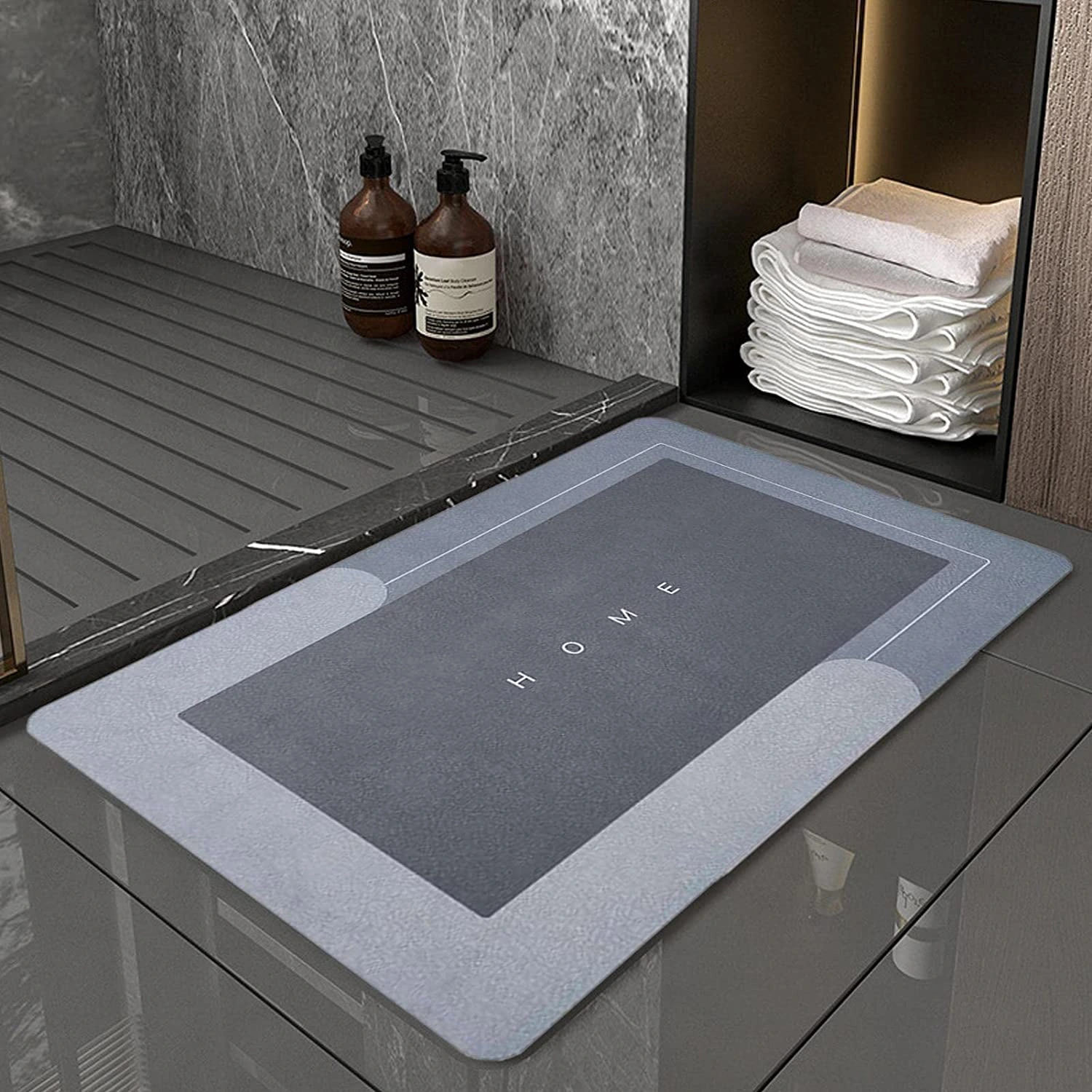 Süper Su Emici Kaymaz Tabanlı Paspas ( Lisinya ) Süper Su Emici Kaymaz Tabanlı Paspas ( Lisinya )