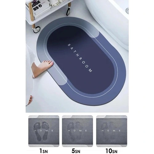 Süper Su Emici Kaymaz Tabanlı Paspas ( Lisinya ) Süper Su Emici Kaymaz Tabanlı Paspas ( Lisinya )