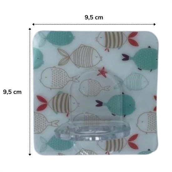 Süper Yapışkanlı Çok Amaçlı Cember Askı 2 Adet ( Lisinya )