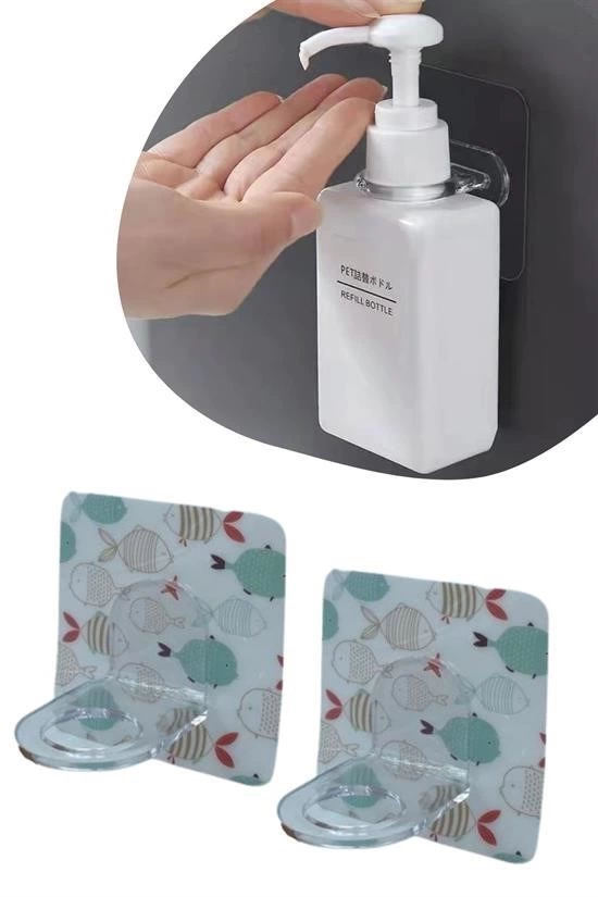 Süper Yapışkanlı Çok Amaçlı Cember Askı 2 Adet ( Lisinya )