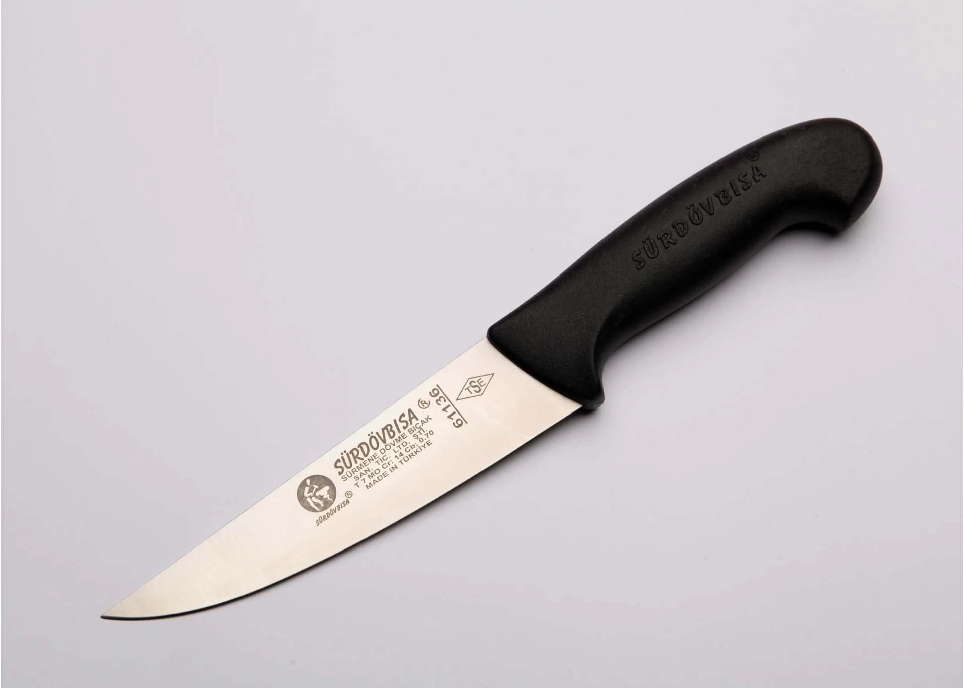 Sürmene  61035 Kasap Kurban Yüzme Bıçağı 14.5 Cm, Plastik Sap ( Lisinya )