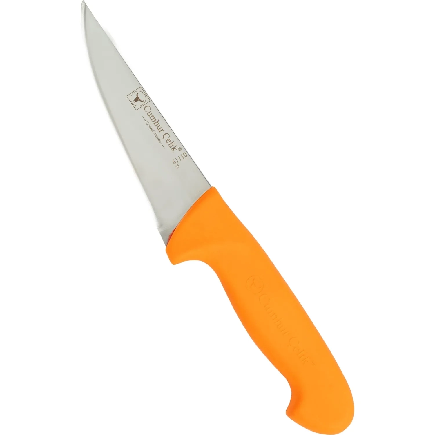Sürmene  61110 Sivri Kasap Bıçağı, 13 Cm, Kaymaz Sap ( Lisinya )