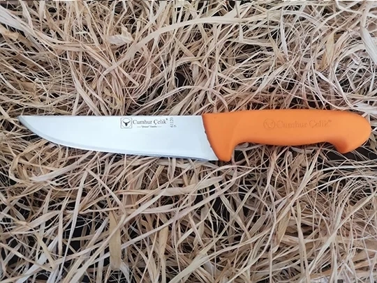 Sürmene  61120 Kasap Kurban Bıçağı, 16,5 Cm, Kaymaz Sap ( Lisinya )