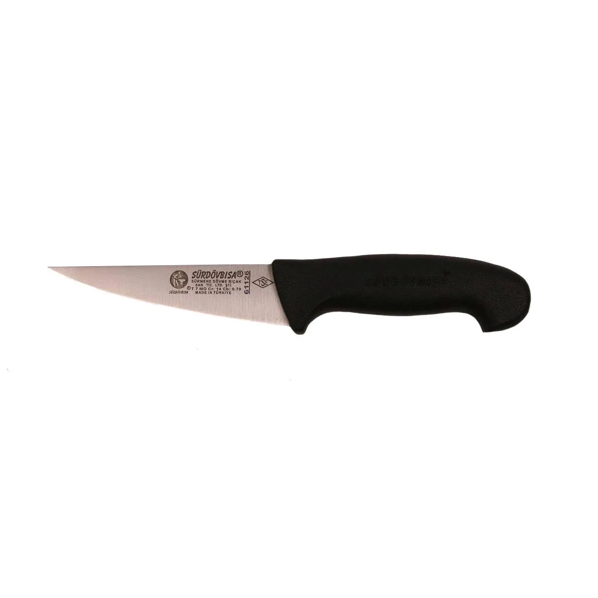 Sürmene  61126 Kasap Kurban Sıyırma Bıçağı 13 Cm, Plastik Sap ( Lisinya )