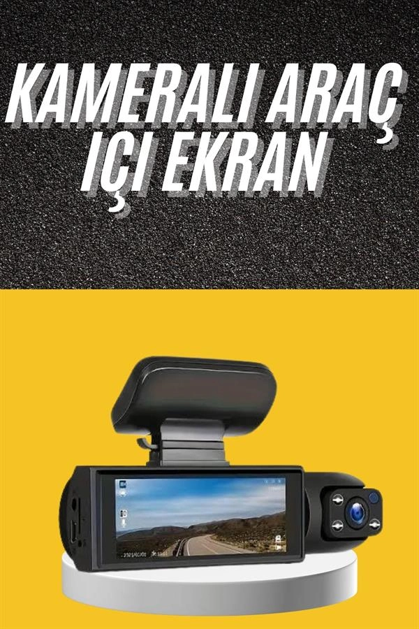 Sürüş Kamerası Video Kaydedici Hareket Algılama Gece Görüşlü ( Lisinya )