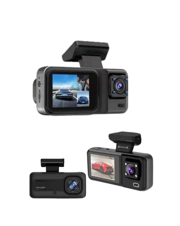 Sürüş Ve Park Halinde Kesintisiz Güvenlik İçin 3 Kameralı Profesyonel Dashcam ( Lisinya )