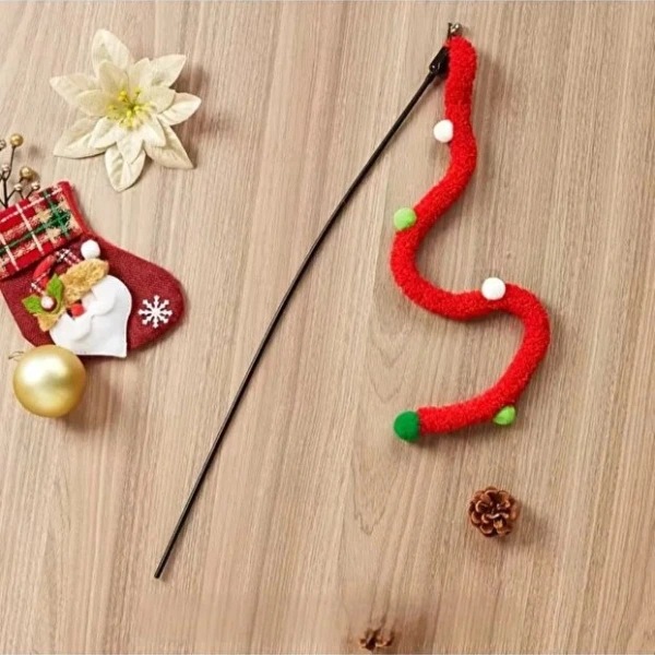 Süs Tasarımlı Kedi Oltası ( Lisinya )