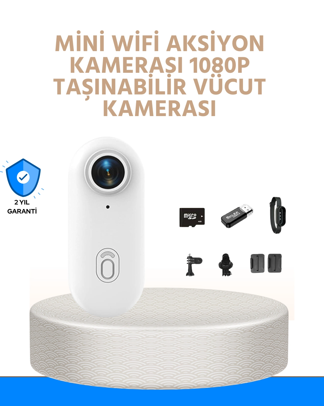 Suya Ve Darbeye Dayanıklı Kompakt Spor Kamera 1080p ( Lisinya ) Suya Ve Darbeye Dayanıklı Kompakt Spor Kamera 1080p ( Lisinya )