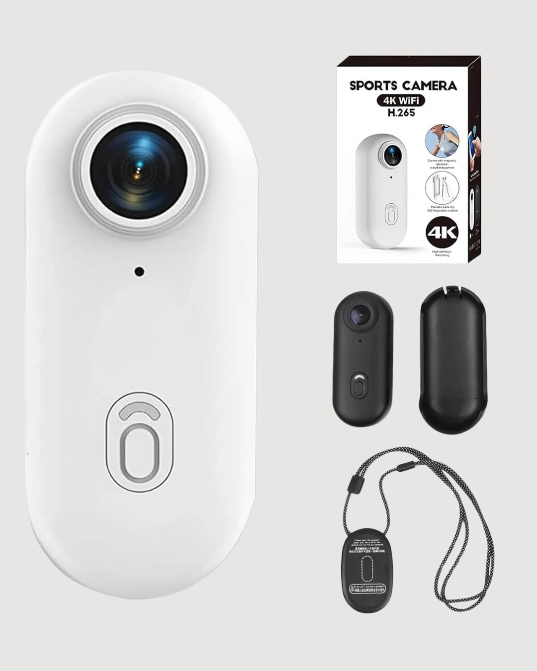 Suya Ve Darbeye Dayanıklı Kompakt Spor Kamera 1080p ( Lisinya ) Suya Ve Darbeye Dayanıklı Kompakt Spor Kamera 1080p ( Lisinya )