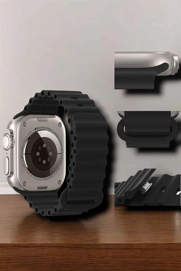 Suya Ve Toza Dayanıklı 45 Mm Akıllı Saat Bildirim Ve Cevapsız Çağrı Görüntüleme ( Lisinya )