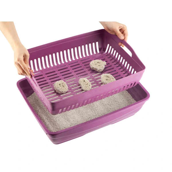 Süzgeçli Açık Kedi Tuvaleti ( Lisinya ) Süzgeçli Açık Kedi Tuvaleti ( Lisinya )