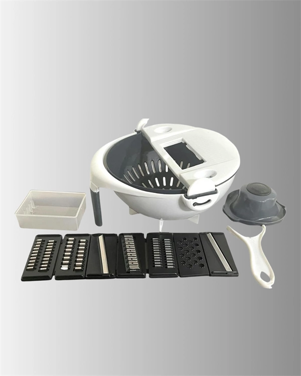 Süzgeçli Hazneye Sahip Çok Amaçlı Rende Ve Dilimleyici ( Lisinya )