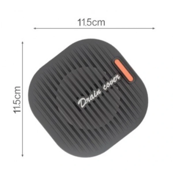 Süzgeçli Lavabo Gider Koruyucu Mat Gri ( Lisinya ) Süzgeçli Lavabo Gider Koruyucu Mat Gri ( Lisinya )