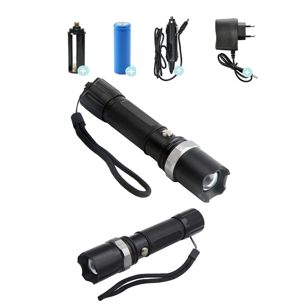 Swat Profesyonel Şarjlı El Feneri Ledli+flashlight+zoom Özellikli 6 Parça Full Set ( Lisinya ) Swat Profesyonel Şarjlı El Feneri Ledli+flashlight+zoom Özellikli 6 Parça Full Set ( Lisinya )