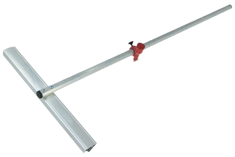 T Tip Gönyeli Cam Kesici 180 Cm - Klavuzlu, Tekerlekli ( Lisinya )