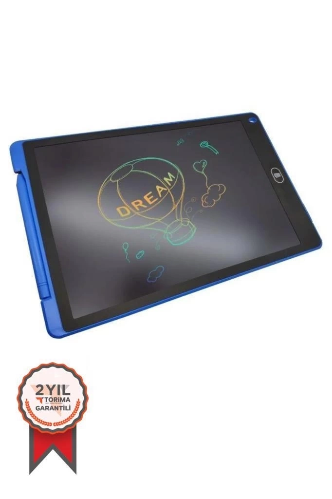T12 Mavi Writing Tablet Lcd 12 Inç Dijital Kalemli Çizim Yazı Tahtası ( Lisinya )