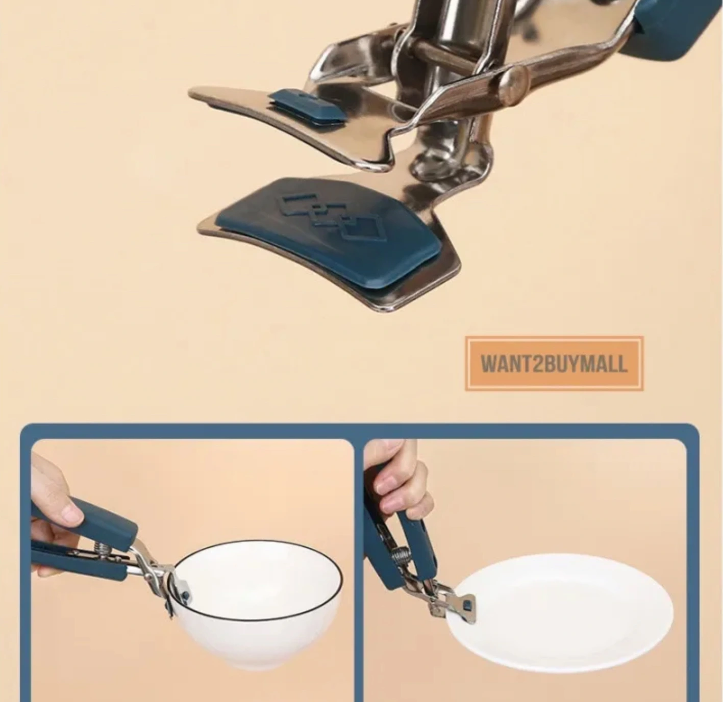 Tabak Tepsi Kelepçesi Yanma Önleyici ( Lisinya ) Tabak Tepsi Kelepçesi Yanma Önleyici ( Lisinya )