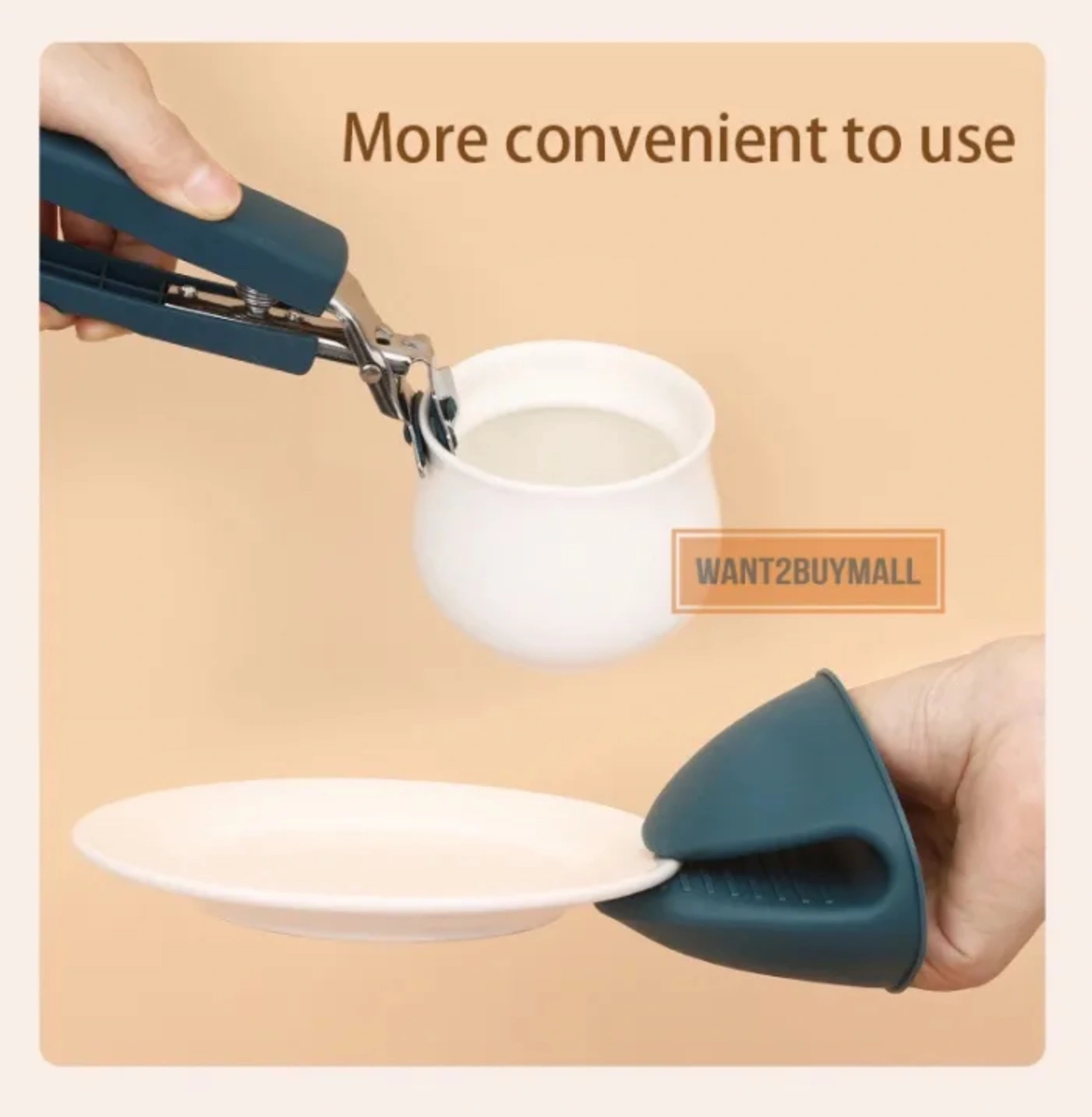 Tabak Tepsi Kelepçesi Yanma Önleyici ( Lisinya )