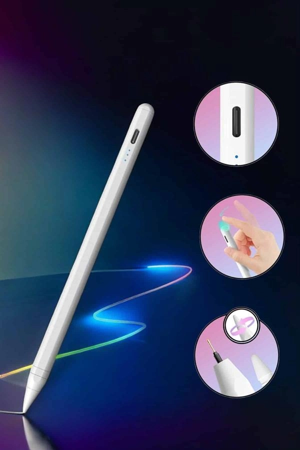 Tablet Kalemi Stylus Pen Dokunmatik Kalem Android Ve İos Uyumlu Şarjlı ( Lisinya ) Tablet Kalemi Stylus Pen Dokunmatik Kalem Android Ve İos Uyumlu Şarjlı ( Lisinya )