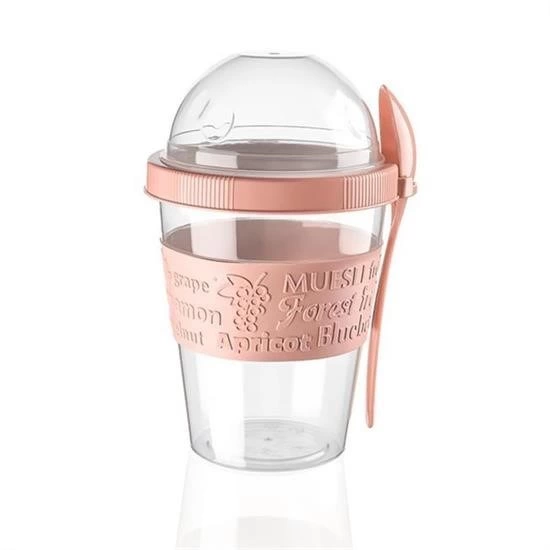 Taken Go Kapaklı Kaşıklı Pratik Taşınabilir Meyveli Yoğurt Kabı ( Lisinya ) Taken Go Kapaklı Kaşıklı Pratik Taşınabilir Meyveli Yoğurt Kabı ( Lisinya )