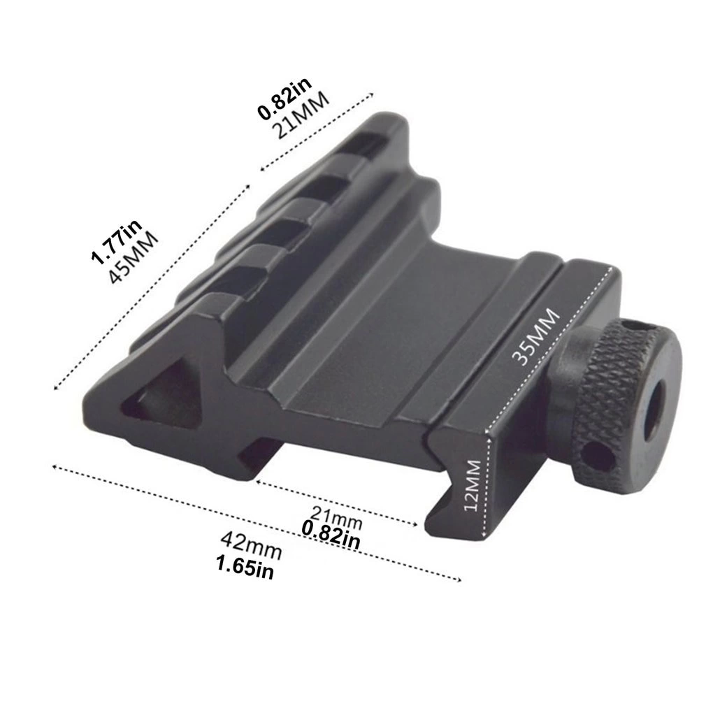 Taktik 45 Derece Açı Ofset Yan Adaptörü Rts 20mm Picatinny Ray ( Lisinya ) Taktik 45 Derece Açı Ofset Yan Adaptörü Rts 20mm Picatinny Ray ( Lisinya )