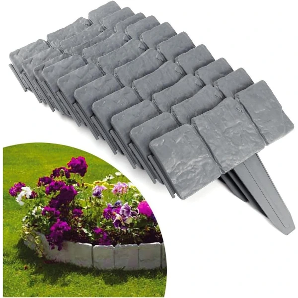 Taş Görünümlü Bahçe Çiti ( Lisinya ) Taş Görünümlü Bahçe Çiti ( Lisinya )